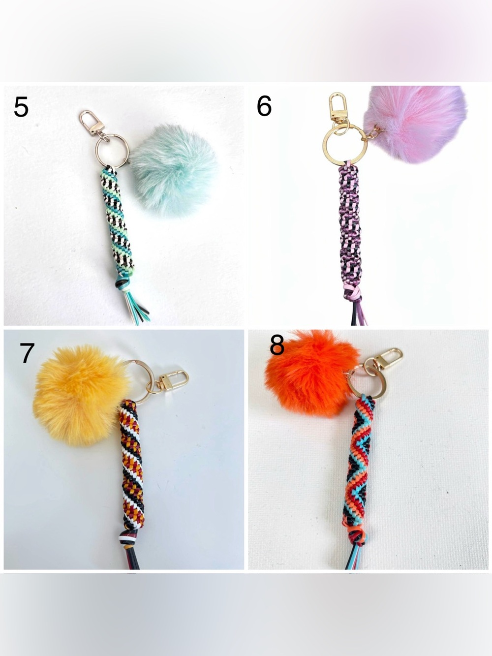 Small Handcrafted Keychains - Picture 3 of 6